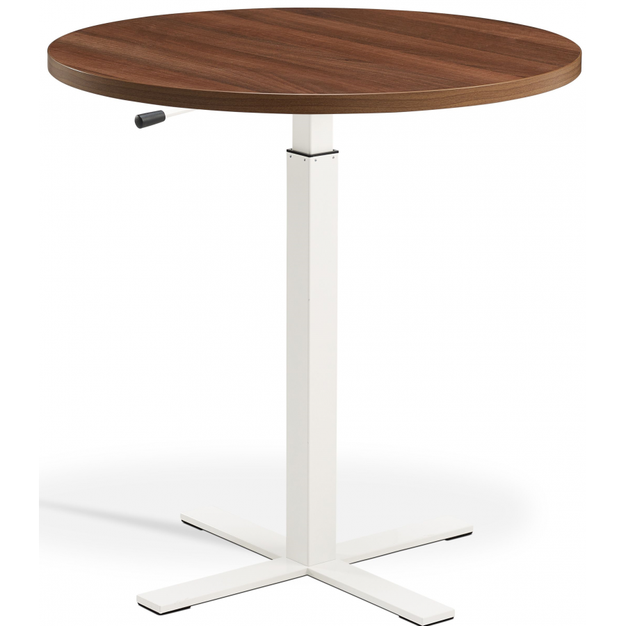 Boost Gas Lift Single Leg Table for Round Tops